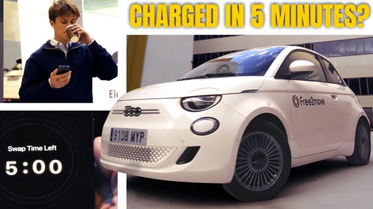 FIAT’s 5 Minute Battery Swap The Future of Electric Cars Starts Now