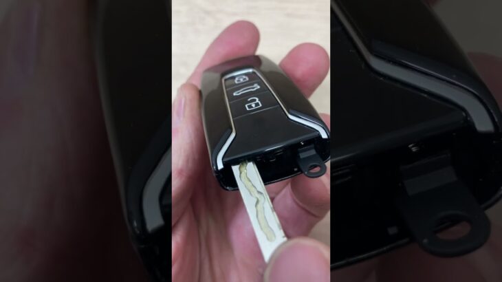 Volkswagen smart key battery -EASY DIY #automobile #remotebattery #carkeys #remotecontrol #fix