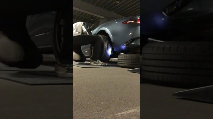 NDロードスタータイヤ交換 #shorts #ndロードスター #ロードスターnd #roadster #タイヤ交換 #車整備 #カスタム