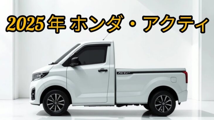 2025年版ホンダ・アクティ試乗レビュー：究極の軽トラ復活か？