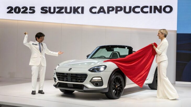 「遂に復活！2025スズキ・カプチーノ徹底試乗レビュー｜軽スポーツの限界に挑む」
