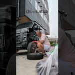 今日は #軽バン のタイヤ交換をしたよ〜🚐🔧