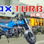 ターボ【Dax125】レベルアップしたダックスを試乗！魔改造の進化が止まらない