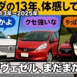 「13年の進化って？ 新型ヴェゼル試乗→2代目フィット→15万km旧型ヴェゼルまで一気乗り！」「乗ってわかった“ホンダの13年”｜ヴェゼル・フィット・そして私のヴェゼル」