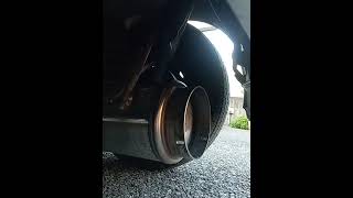 仕事終えてマフラー交換完了🚘🆙