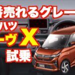 新型ダイハツ ムーヴの最量販グレード Xに試乗した！