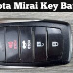2016 – 2020 TOYOTA MIRAI Key Fob Battery Replacement – How To Change Replace Remote Batteries