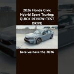 2026 Honda Civic Hybrid Sport Touring: QUICK REVIEW+TEST DRIVE