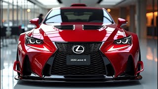 🚗【2026年版】新型レクサスISついに登場！進化したデザインと性能を徹底解説！