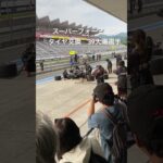 スーパーフォーミュラ2025 公式テスト　39大湯選手　タイヤ交換@FUJISPEEDWAY