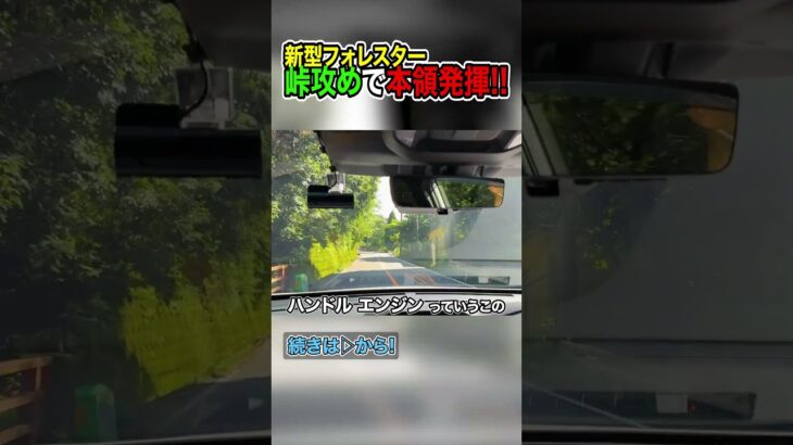 【本領発揮！】スバル 2025年 新型フォレスター 試乗！納車を見据えた注目モデルで峠を攻める！内装・外装・SUVの性能も気になる最新車種の走りとは？【趣味職人ch 切り抜き】