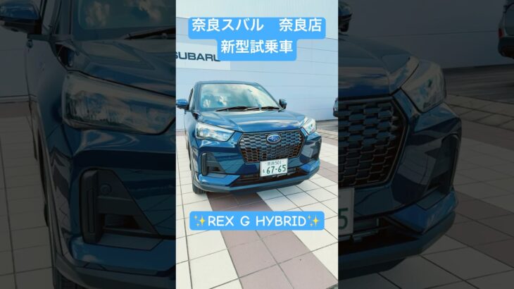 【試乗車紹介】新型REXにHYBRIDモデルが登場しました✨【奈良スバル自動車】#subaru #奈良 #奈良スバル #新型 #rex #ハイブリッドsuv