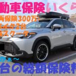 《自動車保険っていくらかかるの？車1台、バイク3台。》