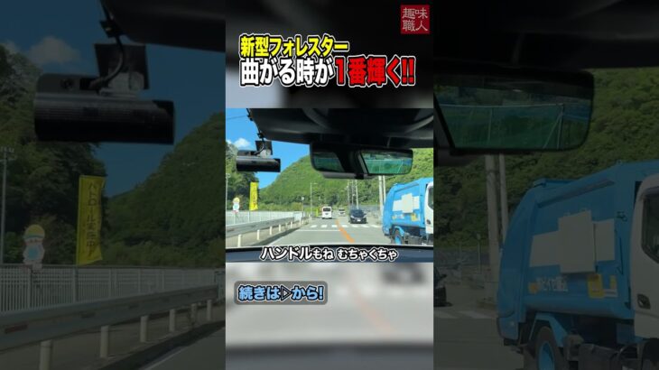 【新型フォレスター】スバル 2025年 新型フォレスター 試乗！納車を見据えた注目モデルでワインディングを走行！内装・外装・性能も気になる最新車種の走りとは？【趣味職人ch 切り抜き】