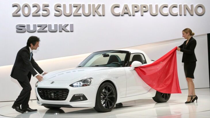 【完全復活】2025年スズキ・カプチーノ試乗レビュー！これが令和の軽スポーツだ！