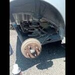 社外マフラー取り外し作業🔧🧑‍🔧💦🚘