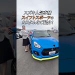 【スイフトスポーツ】カスタムをご紹介👨‍🔧🚗