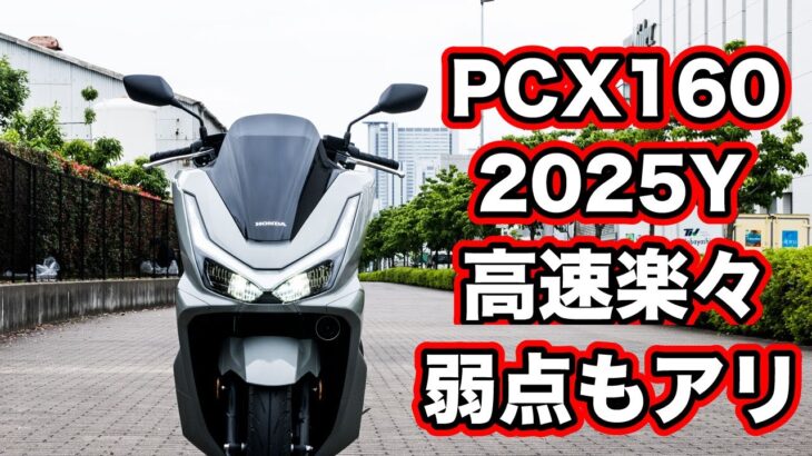 PCX160 新型試乗レビュー！高速道路の走破性や足つき、燃費【HONDA PCX160 review】