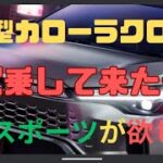 新型？マイナーチェンジ？カローラクロス！試乗して来たぞ。軽く感想を