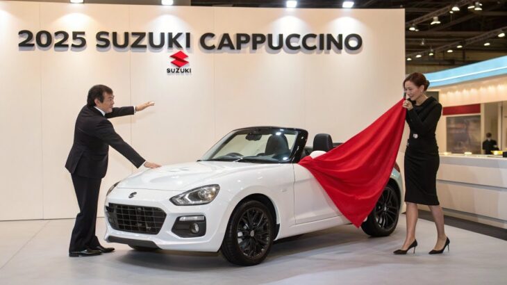 「2025年型カプチーノ試乗レビュー！スズキが本気で作った新世代軽スポーツ！」