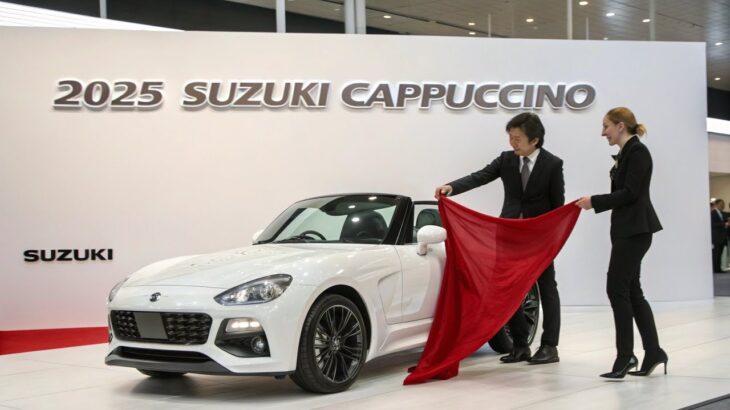 ついに復活！2025年スズキ・カプチーノ試乗レビュー｜令和の軽スポーツがすごすぎる！