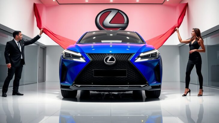 2026年新型レクサスUX300e F SPORT登場！究極のブルーが放つ電動ラグジュアリーSUVの真価とは！？