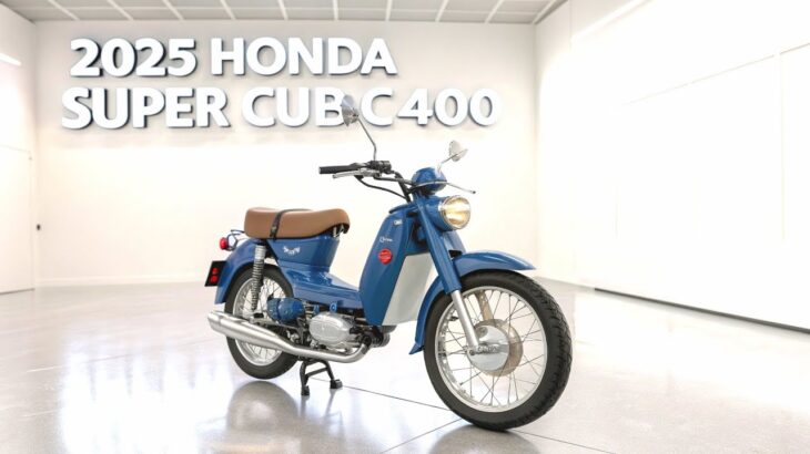 ついに登場！2025年ホンダ・スーパーカブC400のすべて！