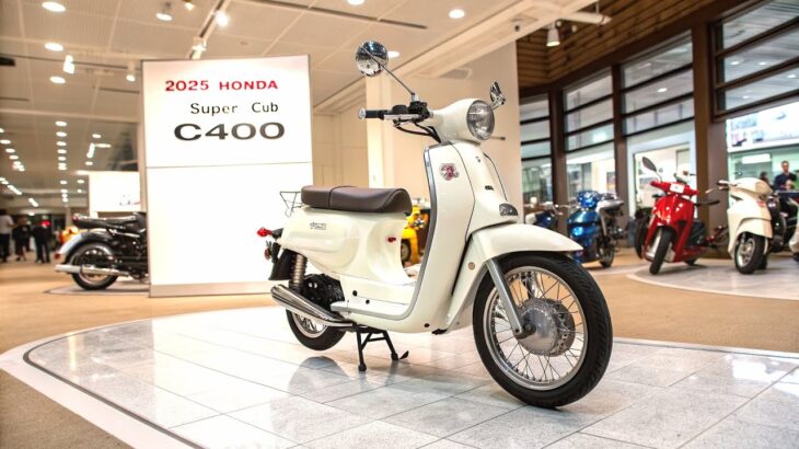 🛵🛵🇯🇵😱😱 2025年の革命！ホンダ・スーパーカブC400の衝撃性能！