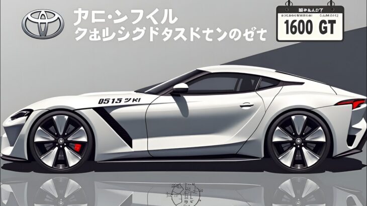 2026年トヨタ1600GT – ターボで進化したベイビー2000GT