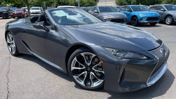 2023 Lexus LC500 Convertible POV Test Drive & Review