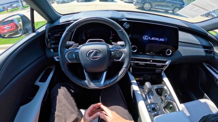 2024 Lexus RX 350h Premium Plus – POV Test Drive