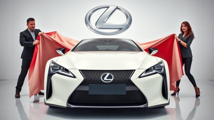 2026年新型レクサスLF-R登場！究極のラグジュアリーEVクーペSUVが世界を驚かせる