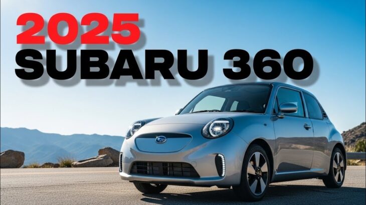 「2025年新型スバル360徹底レビュー！レトロ復活EVの外観・性能・価格を詳しく解説」