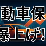 2026年、自動車保険再値上げへ！家計崩壊か？株式市場のチャンスか？