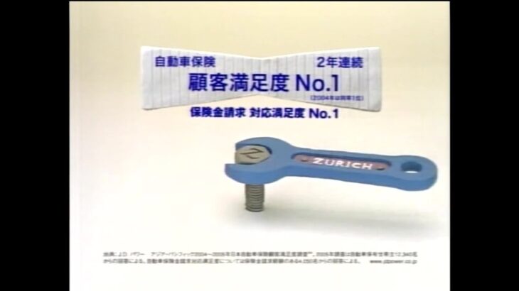 チューリッヒ 自動車保険 新・インターネット割引編 2005年 CM