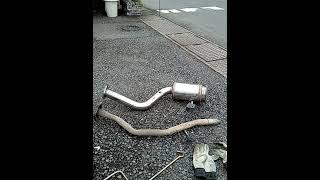 【ＤMV🚘♪】マフラー交換（純正戻し）🚘🔧🧑‍🔧
