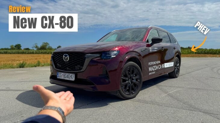 New 2025 Mazda CX-80 PHEV | Review and Test Drive