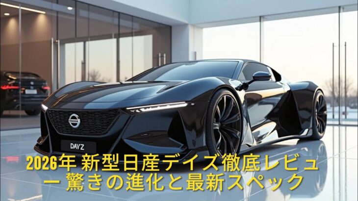 New 2026年 新型日産デイズ徹底レビュー 驚きの進化と最新スペック
