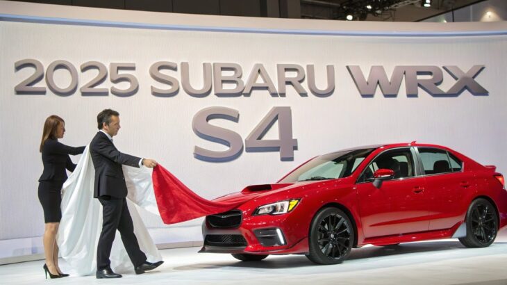 【新型】2025年スバルWRX S4登場！驚きの進化と最新レビュー