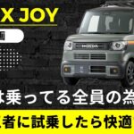 【ホンダ N BOX JOY】これは乗ってる全員の為の1台　軽の王者に試乗したら快適すぎた