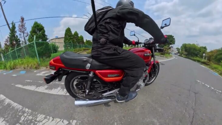 GS550E　CB550KやGX500を意識したスズキの対抗バイク！550の為のフレームとエンジンに、スズキのこだわりと情熱を感じられるバイクです！【試乗動画】