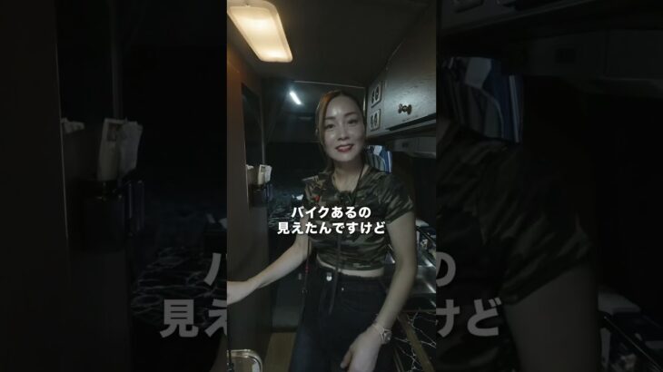 わんちゃんと旅する女性のバスコンに密着したら… #キャンピングカー  #バンライフ  #車中泊