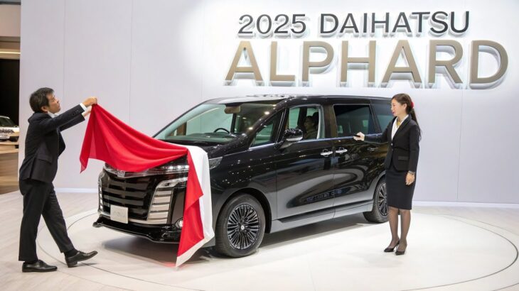 「2025新型ダイハツアルファード登場！究極の高級ミニバン」