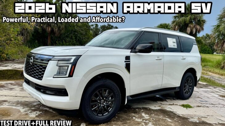 2026 Nissan Armada SV: TEST DRIVE+FULL REVIEW
