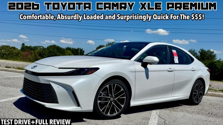 2026 Toyota Camry XLE Premium: TEST DRIVE+FULL REVIEW