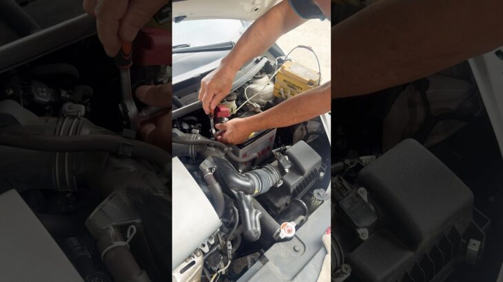 🚙車のバッテリー交換🪫🔧