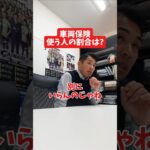車両保険を使う人の割合は?#社長 #社長と部下  #インタビュー #社長インタビュー  #社長に聞いてみた #社長の日常  #保険代理店 #保険屋さん #火災保険 #自動車保険