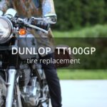 【メンテナンス】TT100GP タイヤ交換とレビュー GB400TT