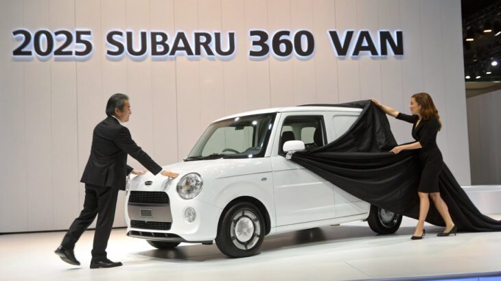 「2025 SUBARU 360 VAN 試乗レビュー｜クラシックデザインと最新EV性能」
