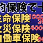【保険貧乏脱出】月5,000円以下で十分「本当に必要な保険3選」自働車保険と火災保険編。